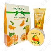 Подарочный набор  «Апельсин и бергамот» SUPERFOOD