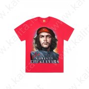 Футболка "Ernesto Che Guevara" красная 100%-хлопок р-р  (48)