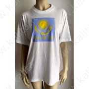 Maglietta "Kazakistan" bianca