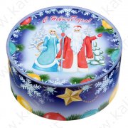 --Новогодний подарок "Дед Мороз и Снегурочка"-- (конфеты 270 гр.)