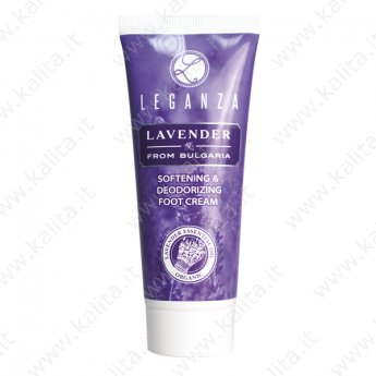Crema piedi ammorbidente e deodorante "Leganza Lavander" 75 ml.