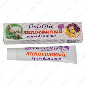 Crema viso liposomiale (grasso di pecora) "OvisOlio"  (44g)