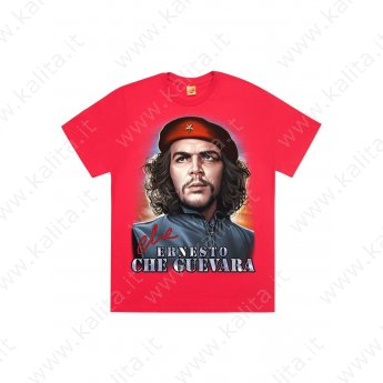 Футболка "Ernesto Che Guevara" красная 100%-хлопок р-р  (48)