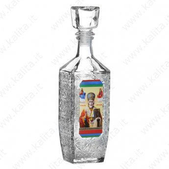 Bottiglia per acqua santa 500ml "San Nicola" in confezione regalo