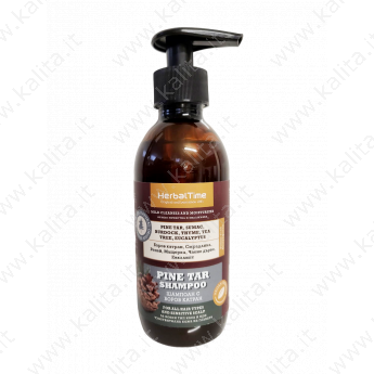 Shampoo per capelli alla resina di pino "Herbal Time" 240 ml