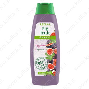 Shampoo con 95% di estratti naturali "Fico" "Regal" 400ml