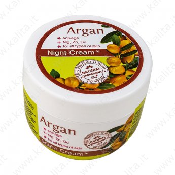 Крем ночной питательный с аргановым маслом и минералами "Argan" (100 мл)
